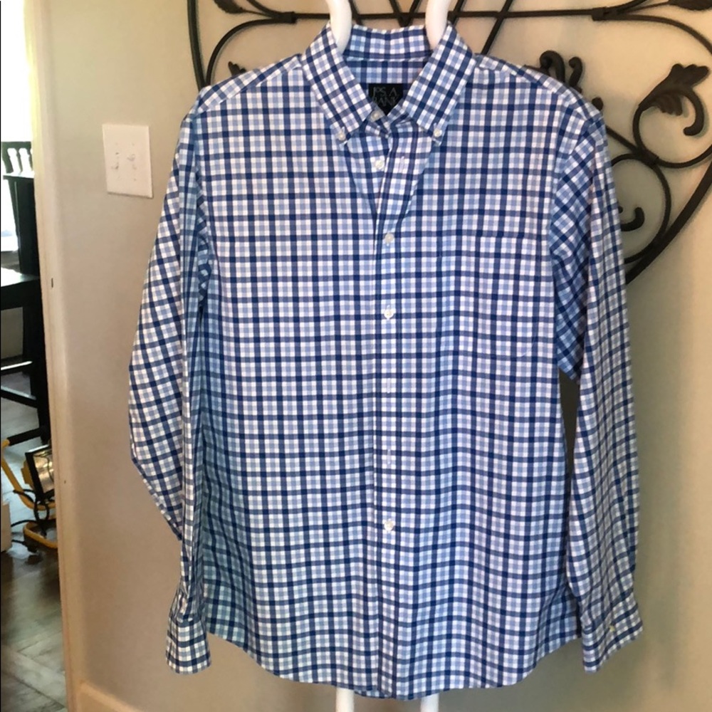 Joseph A Bank button up medium Tailored Fit shirt